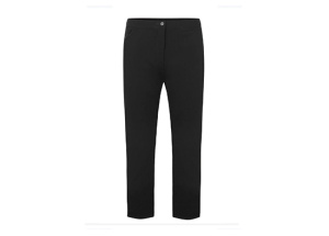 Trousers - Girls slim fit - Black